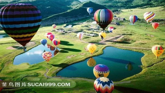 高山大气球景观