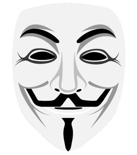 盖伊福克斯面具 PNG免抠(706x800)