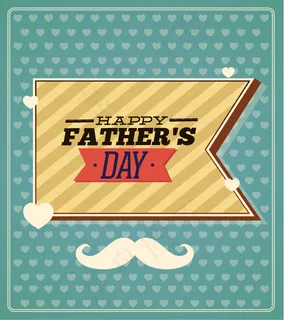 父亲节英文艺术字