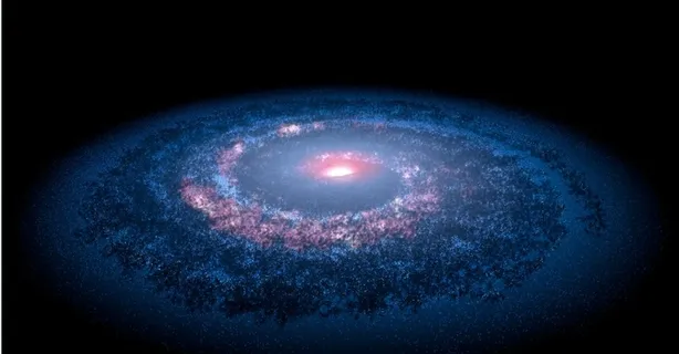 元宇宙世界天空背景墙风景 元宇宙世界天空背景墙风景