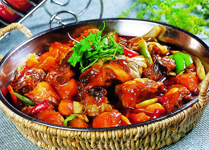 川菜湘菜高清菜谱 腌缸肉烩菜