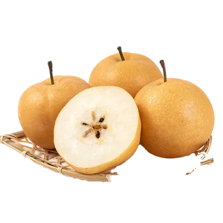 29丰水梨jpg (4)水果超市商品白底图免抠实物摄影png格式图片透明底