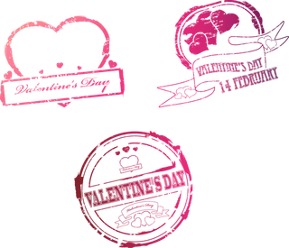 情人节字母标题简笔