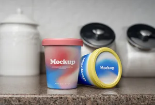 冰淇淋包装样机