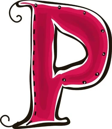 字母P PNG免抠(374x433)