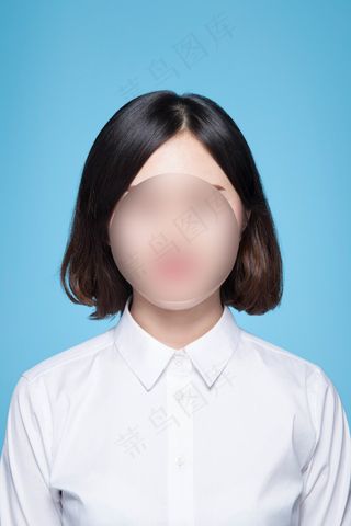 西装模板  女生西装 寸照模板 西装 证件照 西服 免抠