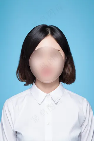 西装模板  女生西装 寸照模板 西装 证件照 西服 免抠