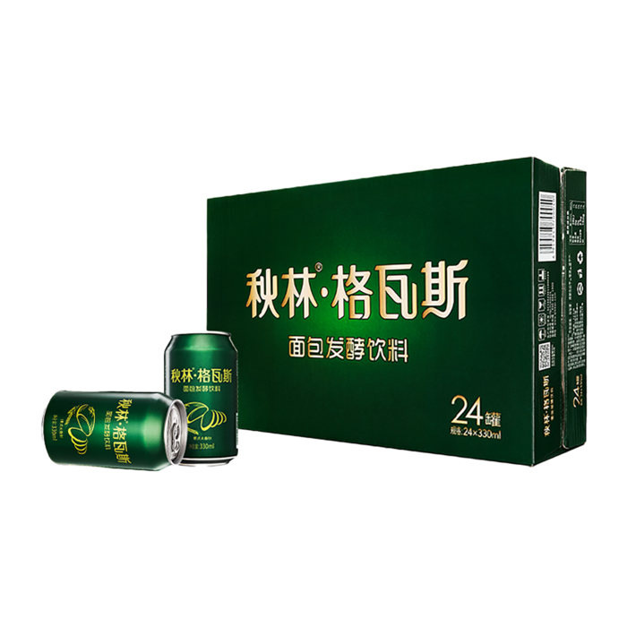 秋林 格瓦斯12超市商品白底图免抠实物摄影png格式图片透明底