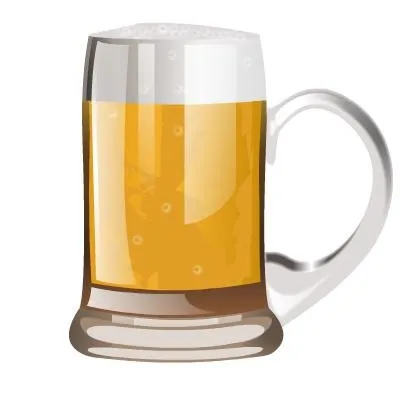 啤酒 PNG免抠(400x400)