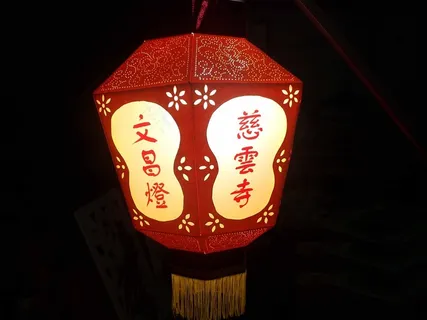 夜景红灯笼设计