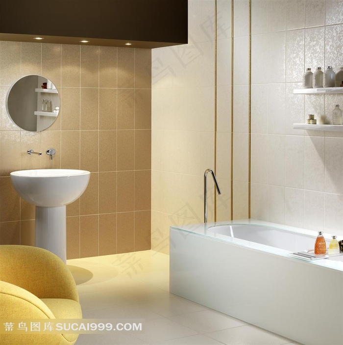 国外家居卫浴效果图