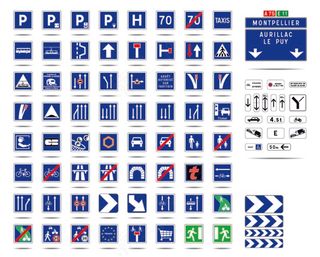 禁止，警告交通路标，停车，禁止入内，指向标，标识牌。