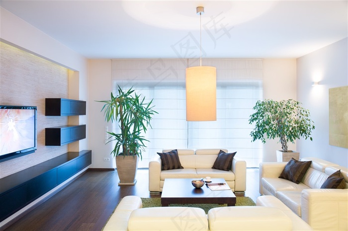 高档客厅装饰效果图高清素材