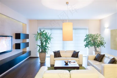 高档客厅装饰效果图高清素材