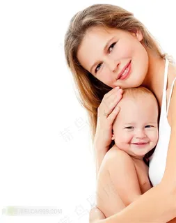 母亲和婴儿系列 - 呵护宝宝的幸福母亲