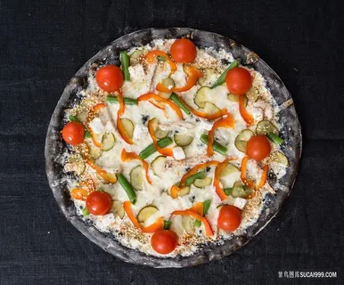 西餐美味小番茄披萨