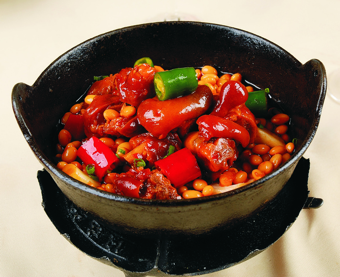 89XC-455黄豆焖猪脚