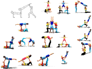 瑜伽卡通人物少儿兴趣班
