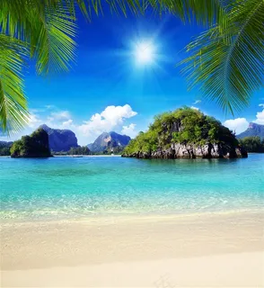 美丽的大海海岛 美丽的大海海岛