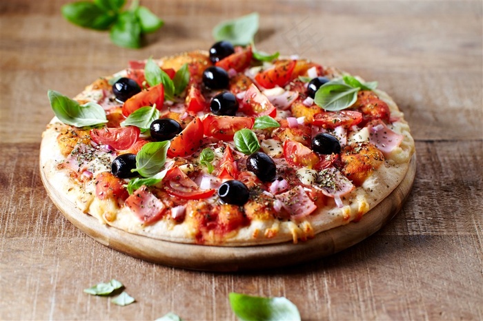 披萨食物拍摄高清图片