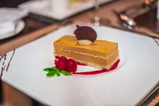 芒果慕斯蛋糕图片