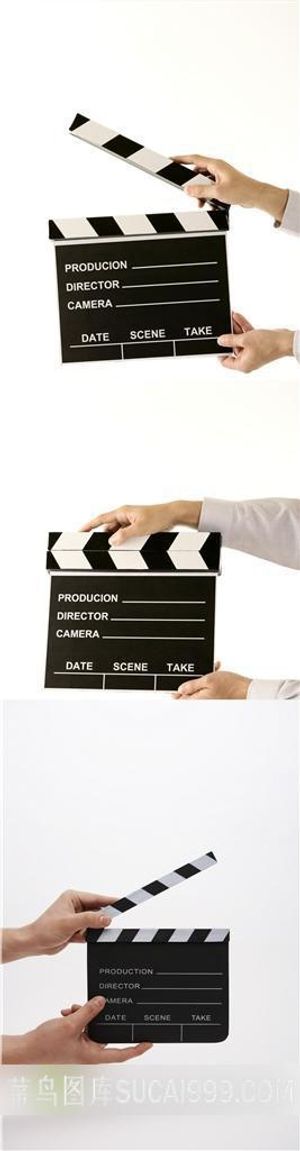 电影元素手势素材