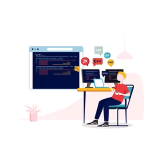 扁平化人物场景办公互联网等距ai矢量设计网页海报UI素材插画