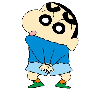 蜡笔小新可爱人物免扣素材