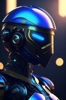 人工智能ai机器人插画