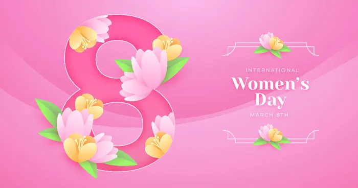 三八妇女节女神节背景eps,ai矢量模版下载