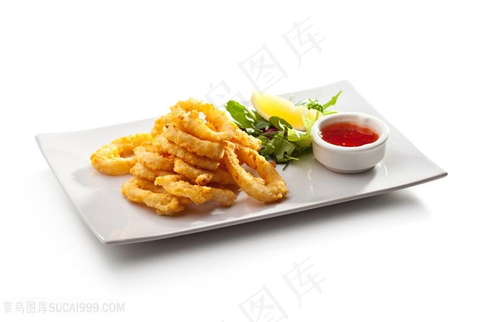 油炸食品美食图片