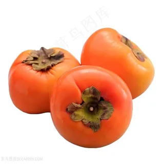 新鲜柿子图片