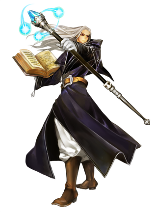 巫师卡通人物素材