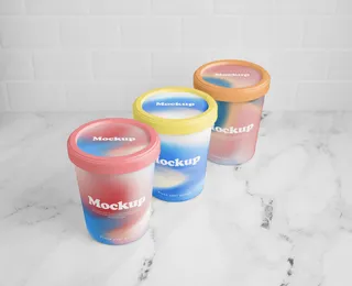 冰淇淋包装样机