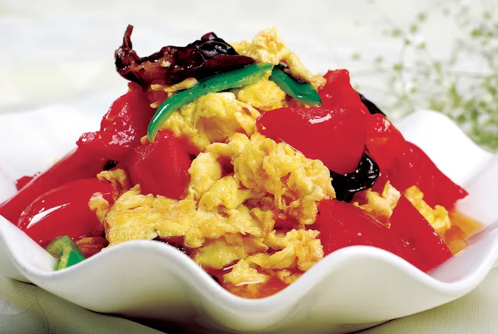 川菜湘菜高清菜谱 西红柿炒鸡蛋