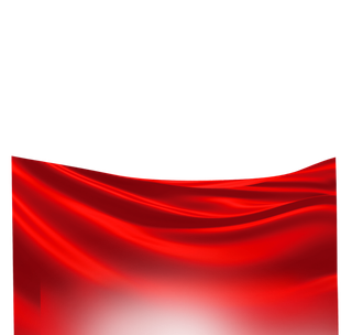 红色飘带免扣素材