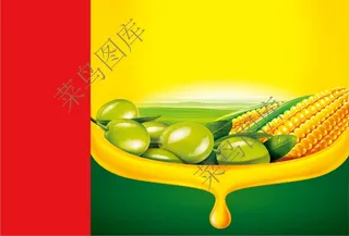 橄榄调和油背景图