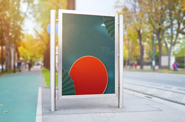 中国风国潮海报背景psd分层模板psd模版下载