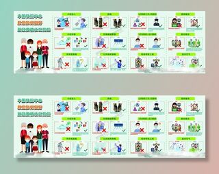 德尔塔病毒 疫情防控新冠肺炎疫苗健康海报x展板架psd设计cdr素材