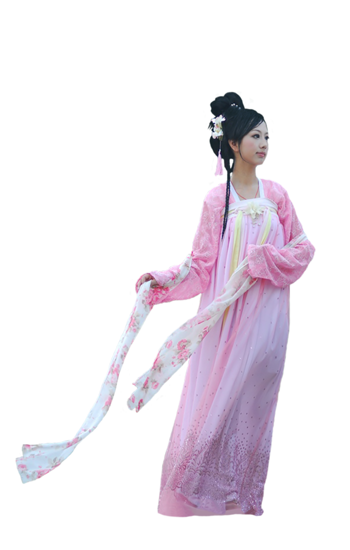 08 (7)免抠元素 免抠摄影 美女 人物 服装 古风 演奏