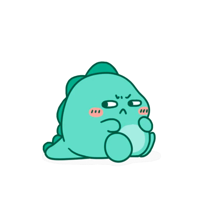 小小卡通恐龙