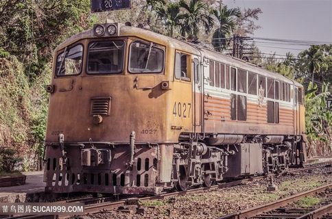 古老火车运输工具高清图片