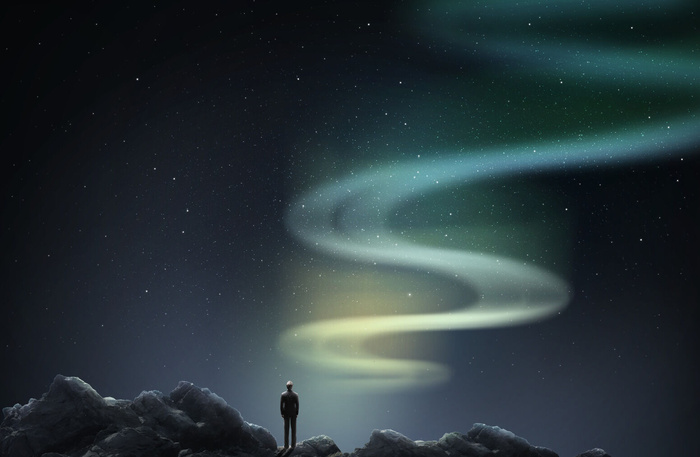 星空成星球宇宙风景psd模版下载