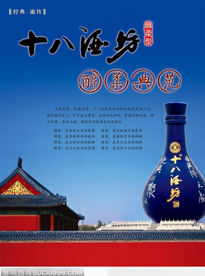 中国酒的艺术海报