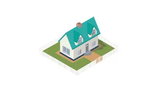 分析图素材图标集合景观建筑立面插画场景AI矢量图形设计