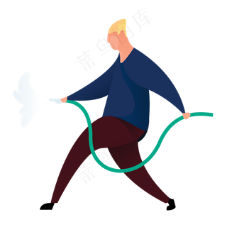 舞蹈人物免抠图