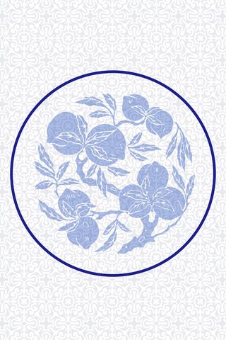 中国风传统水墨古风古典展板边框工笔画PS海报背景平面广告Ai设计素材