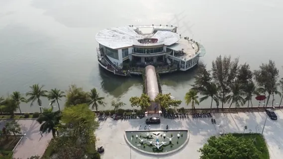 餐厅, 海滩, 海, 表, 天空, 旅行, 用餐, 夏天