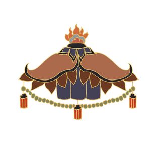 复古中国风国潮敦煌花纹花草插画手绘装饰小元素PSD素材