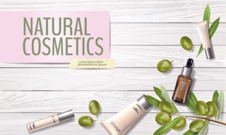 设计广告化妆品素材